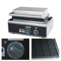 Machine à gaufres industrielle en acier inoxydable robuste à 10 grilles, modèle belge, en promotion en Asie, neuve, disponible à la vente