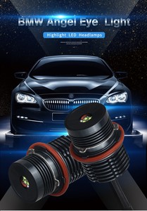 เหมาะสำหรับ BMW LED Angel Eyes 4SMD 40W E39เครื่องหมายรัศมีโคมไฟวงแหวน BMW Angel Eye - Product Image 6