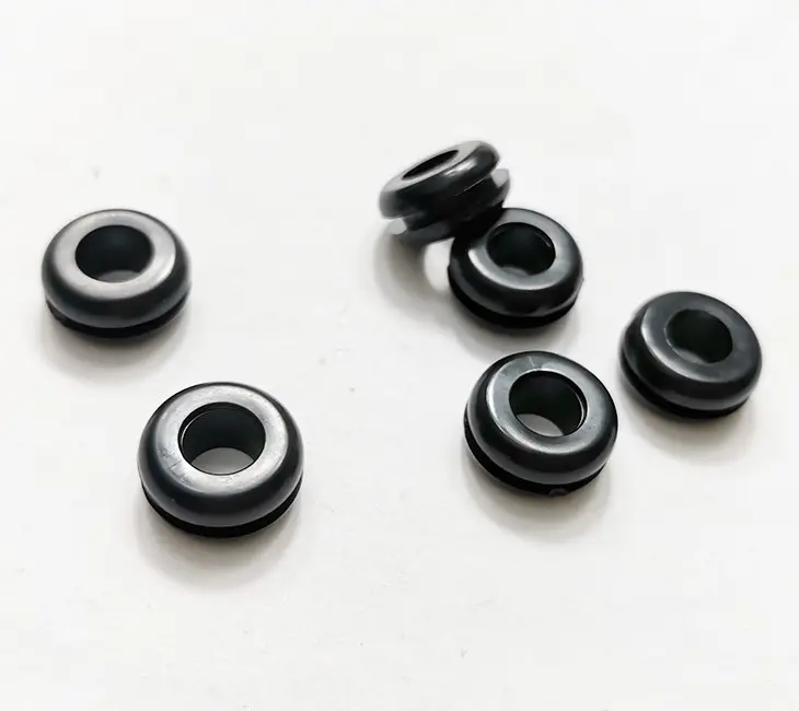 Manufacturer Wholesale Custom Size NBR EPDM Silicone Grommets Seal Soft Rubber Grommet