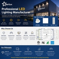 Lampu Panel LED Ultra Tipis 12W 18W 24W 32W 40W PC untuk Plafon, Dapat Dipasang di Permukaan, Garansi 5 Tahun, Cocok untuk Kamar Mandi & Dapur Hotel