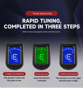 กีตาร์/อูคูเลเล่/ไวโอลินจูนเนอร์, การระบุตัวตนที่แม่นยำและใช้งานง่าย - Product Image 6
