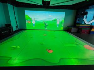 ผนังกีฬาเสมือนจริงแบบอินเทอร์แอคทีฟพร้อมเกมโปรเจคเตอร์ เกมโยนบอลเสมือนจริง เกมดิจิทัล จำลองการยิงปืนเพื่อการฟื้นฟูสมรรถภาพ - Product Image 4