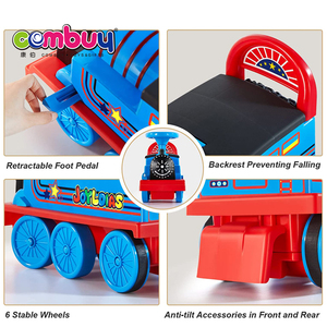 Parc d'attractions jeu musique légère piste coulissante électrique enfants monter sur <span class=keywords><strong>train</strong></span> jouet - Product Image 6