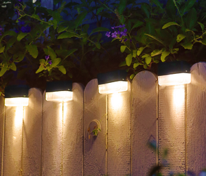 Lampu Pagar Modern Sensor Gerak <span class=keywords><strong>LED</strong></span> Tenaga Surya Tahan Air IP65 dengan Baterai Isi Ulang untuk Taman, Jalur, Teras, Dinding, Dek, Tangga - Product Image 6