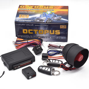 Sistema di <span class=keywords><strong>Allarme</strong></span> Auto Octopus a <span class=keywords><strong>Prezzo</strong></span> di Fabbrica con Accesso Senza Chiave e Avviamento Remoto con Funzione di Controllo Remoto Sirena/Accorciatore - Product Image 1