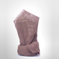 Maille en gros pour cheveux, système d'intégration de maille complète, tissus en dentelle pour perte de cheveux, fermeture en dentelle de soie et transparente, maille extensible