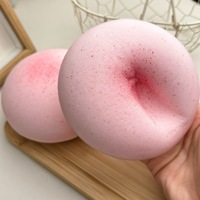 Jouet anti-stress Zoey en PU souple en forme de Squishy à rebond lent pour le plaisir de sucer au doigt et la libération de la tension, à partir de 14 ans