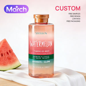 เจลอาบน้ำวีแกนสูตรธรรมชาติ กลิ่นแตงโม ผสมไนอาซินาไมด์ บำรุงผิวชุ่มชื้น พร้อมกลิ่นหอมสดชื่น สำหรับทุกสภาพผิว - Product Image 1