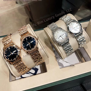 Montre mécanique automatique de luxe pour femme Longnes, argent, acier inoxydable 316L, quartz, haute qualité, pour couple - Product Image 4