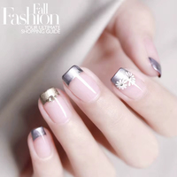 R S Nail HEMA Free Metal Gold Silver Chrome Gel Nail Paint Glossy Mirror Metallic Effect Nail Drawing Painting Gel Polish