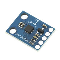 Modul HMC5883 GY-271 3V-5V Modul Sensor Magnetometer Kompas Tiga Sumbu GY-273 HMC5883L untuk Chip Impor Arduino