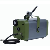Nouveau compresseur d'aérographe Haosheng de Chine, kit de compresseur d'aérographe, outil de peinture à l'aérographe CE