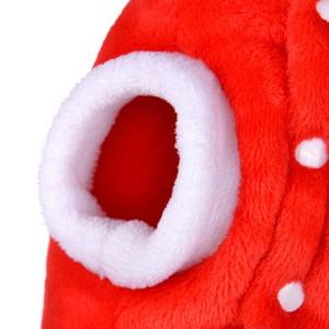 2024 Comfortable Coral Velvet Cartoon Design Winter <b>Dog</b> Hoodie Coat with Vest <b>for</b> Christmas Pet Sweater - Product Image 5