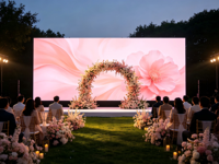 Module léger de 500 à 1000 mm pour mur vidéo LED, idéal pour les événements, expositions et sites de spectacle, livré en flight case