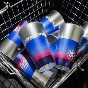 Vaso de Plástico Desechable de 360ml-700ml con Tapa y Adhesivo Interior Personalizado con Logotipo, para Té con Leche, Café y Otras Bebidas - Product Image 4