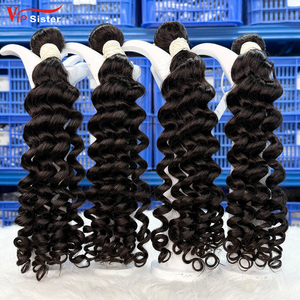 Venta al por Mayor <span class=keywords><strong>de</strong></span> Cabello Indio Virgen 6a, Cabello Remy con Ondas Profundas, 100% Cabello Humano - Product Image 5