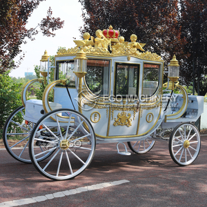 Calèche de mariage électrique de style royal européen EGO XCEGO, couleur personnalisée, structure en acier Q235B pour le tourisme - Product Image 1