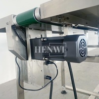 Courroie de convoyeur de PVC de Henwi 5m pour la machine de conditionnement, boîtes de nourriture de bouteilles de cosmétiques