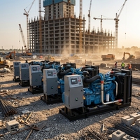 Groupe électrogène diesel silencieux industriel LEIMING Power YuChai 1500 kW 1875 kVA refroidi par eau, triphasé AC 50 Hz/60 Hz