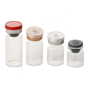 Fabricant en gros de flacons en <span class=keywords><strong>verre</strong></span> ambré transparent pour injections médicales et pharmaceutiques, flacons en <span class=keywords><strong>verre</strong></span> tubulaires de 10 ml - Product Image 1