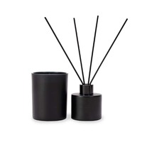 Bougies parfumées de marque privée de luxe personnalisées en gros Coffret pour diffuseurs de roseau de parfum de maison aromatique pour les fêtes du Ramadan