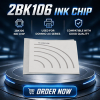 Chip Tinta RFID Baru IC-2BK106 Kompatibel untuk Printer Inkjet Seri Domino AX130I AX150I AX350I AX550I AX