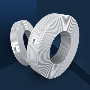 Cable de Fibra Óptica Plano para Interiores, 4 Núcleos, Blanco, Rollo de 500m, para Cableado de Edificios, Baja Pérdida, Transmisión Estable - Product Image 4
