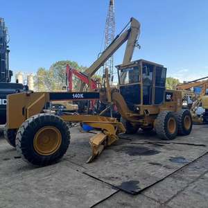 Machinerie de construction routière, niveleuse hydraulique bon marché de 190 ch, niveleuse CAT 140K - Product Image 3