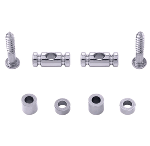 LEITE Guías <span class=keywords><strong>de</strong></span> cuerdas <span class=keywords><strong>de</strong></span> guitarra <span class=keywords><strong>de</strong></span> barril <span class=keywords><strong>de</strong></span> acero inoxidable Retenedores <span class=keywords><strong>de</strong></span> cuerdas <span class=keywords><strong>de</strong></span> acero inoxidable Árboles <span class=keywords><strong>de</strong></span> cuerdas con dos cortos - Product Image 2