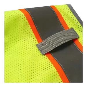 Chaleco de Seguridad Reflectante de Alta Calidad con Diseño Moderno 2024 para Hombre, Logotipo Personalizable, Fabricación Directa de Fábrica - Product Image 5