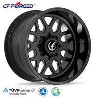 Nouvelles jantes forgées CF 24x14 26x14 26x16 en alliage d'aluminium poli avec enjoliveurs flottants pour Sierra Silverado 1500 2500 3500