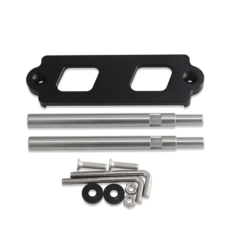 Batterij Tie Down Kit Hold Down Staaf Met Roestvrij Lade Haken Voor Honda Civic/Crx S2000 Voor Acura Integra rsx