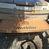 Plateforme de bain Malibu 22 MXZ 2017-2018, coussin de cockpit, mousse EVA, pont en teck, plancher de yacht, pièces de bateau