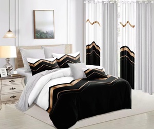 Set di trapunte floreali fresche con tenda di vendita calda set 10 set di lenzuola a cuore per ragazza e copri biancheria da letto singola 10 set - Product Image 6