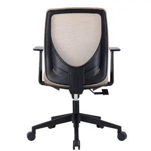China Manufacturer High Back Mesh Office Chair Manager Chair With Swivel Castor parts