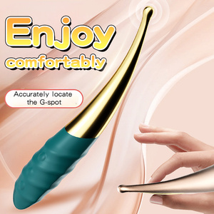 Vibratore Femminile Portatile AV, Stimolatore Punto G e Clitoride, Dispositivo di Masturbazione, Bacchetta Vibrante Ricaricabile USB, Prodotto Sessuale per <span class=keywords><strong>Donne</strong></span> - Product Image 6