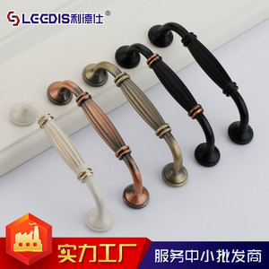 American Style Cabinet Handle 2143 Red Antique Bronze Traditional Furniture Hardware Drawer <b>Wardrobe</b> Pull - Product Image 4