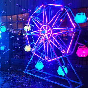 Grande roue à bulles à petit prix pour parc d'attractions, manège à bulles à vendre - Product Image 3