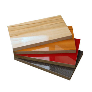 Tablero de <span class=keywords><strong>MDF</strong></span> de 2 Pulgadas (18 mm) de Espesor, Laminado de Melamina, Color, Alto Brillo, Precios de Materiales de Madera - Product Image 1