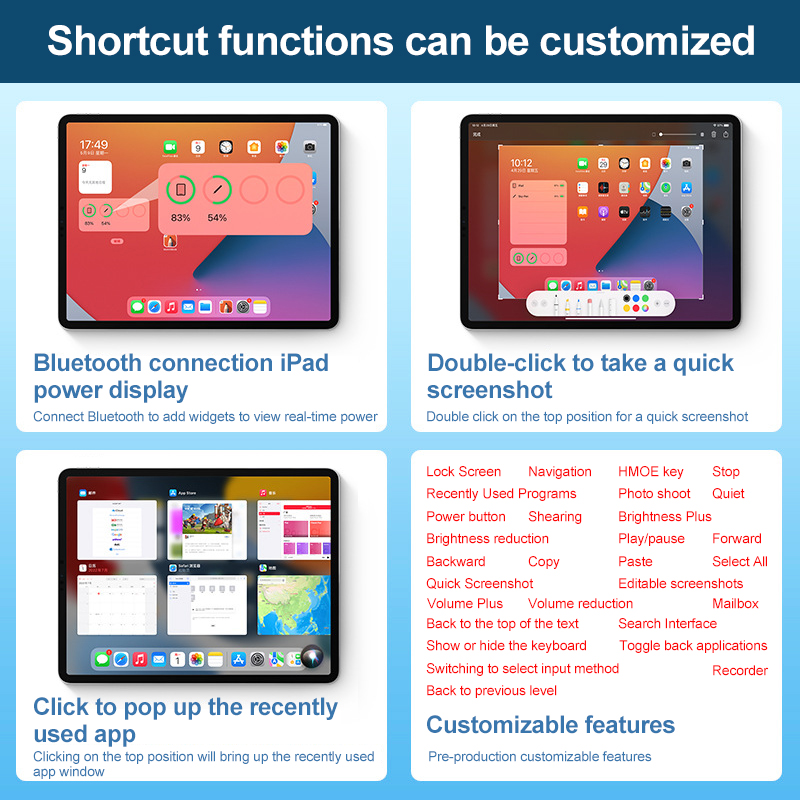 1,45 мм POM наконечник пера бренд стилус активный рисовать оригинальный диджитайзер экрана стилус для карандаша от apple Touch pincel 2