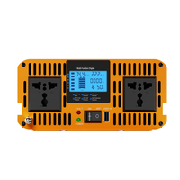 HOULI-Onduleur Pur Sinus, onduleur pour voiture DC 12V à 4000 V AC Convertisseur 220 W à onde sinusoïdale pure 4000 W