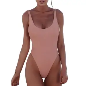 यिलिन स्विमसूट यूरोपीय और अमेरिकी बिकनी महिलाओं की एक-टुकड़ा स्विमिंग सूट सेक्सी सादे एलिएक्सप्रेस अमेज़ॅन स्विमसुइटबिकनी