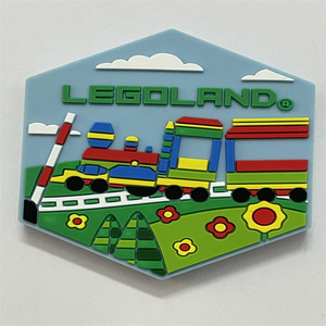 Imán de nevera grueso OEM personalizado: Ciudad de América, Múnich, Hungría, Mallorca, Bahamas, Suiza - Product Image 1