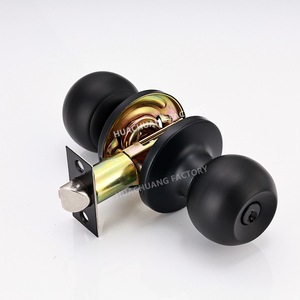 Cao an ninh nhập sự riêng tư vòng hai mặt hình trụ hình ống bóng <span class=keywords><strong>Knob</strong></span> khóa cho cửa gỗ mạ kẽm - Product Image 3