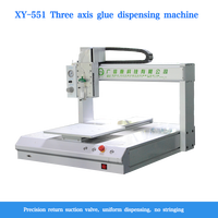 Distributeur de colle robotisé automatique à 3 axes pour machine de moulage par injection, idéal pour les liquides adhésifs époxy, PU et silicone