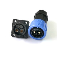 Vente chaude Prix Usine M23 6 Broches 2 + 4 Connecteur Étanche Vélo Batterie Connecteur D'alimentation Pour e-Scooter Chargeur Et Déchargeur