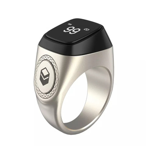 Anillo Digital de Metal con Mini cargador para rezar, primer CONTADOR DE Tasbeeh <span class=keywords><strong>2022</strong></span> Zikr1 musulmán, Islámico - Product Image 5