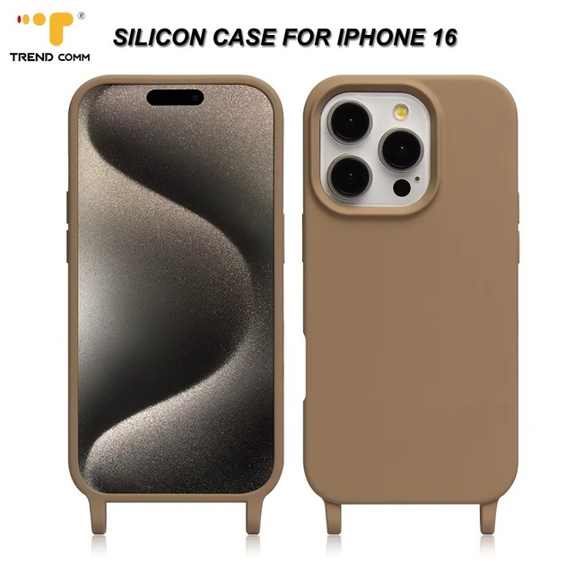 2026 Wholesale Silicone Mobile Phone Case Stylish Simple Shockproof Cell Phone Cover Inspired Ins for 14 15 16 17 Air Pro Max
