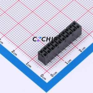 SSM-110-F-DV Pin Socket SMD,P=2.54mm Connector ( Pitch: 2.54mm )( Row Spacing: 2.54mm )( Mounting Type: Vertical Mount ) - Product Image 1
