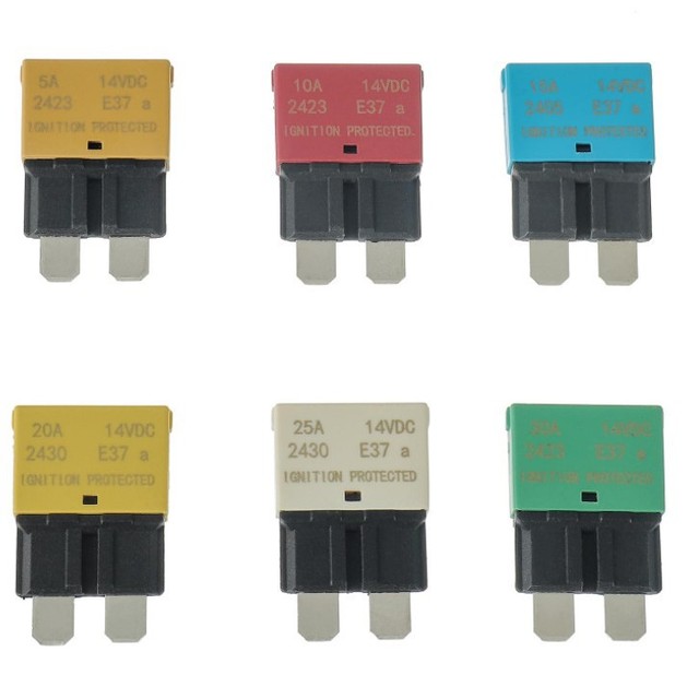5A-30A Car Fuse Automatic Recovery Insurance